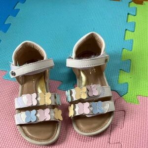 Kids Butterfly Sandals - Multicolor 11.5T